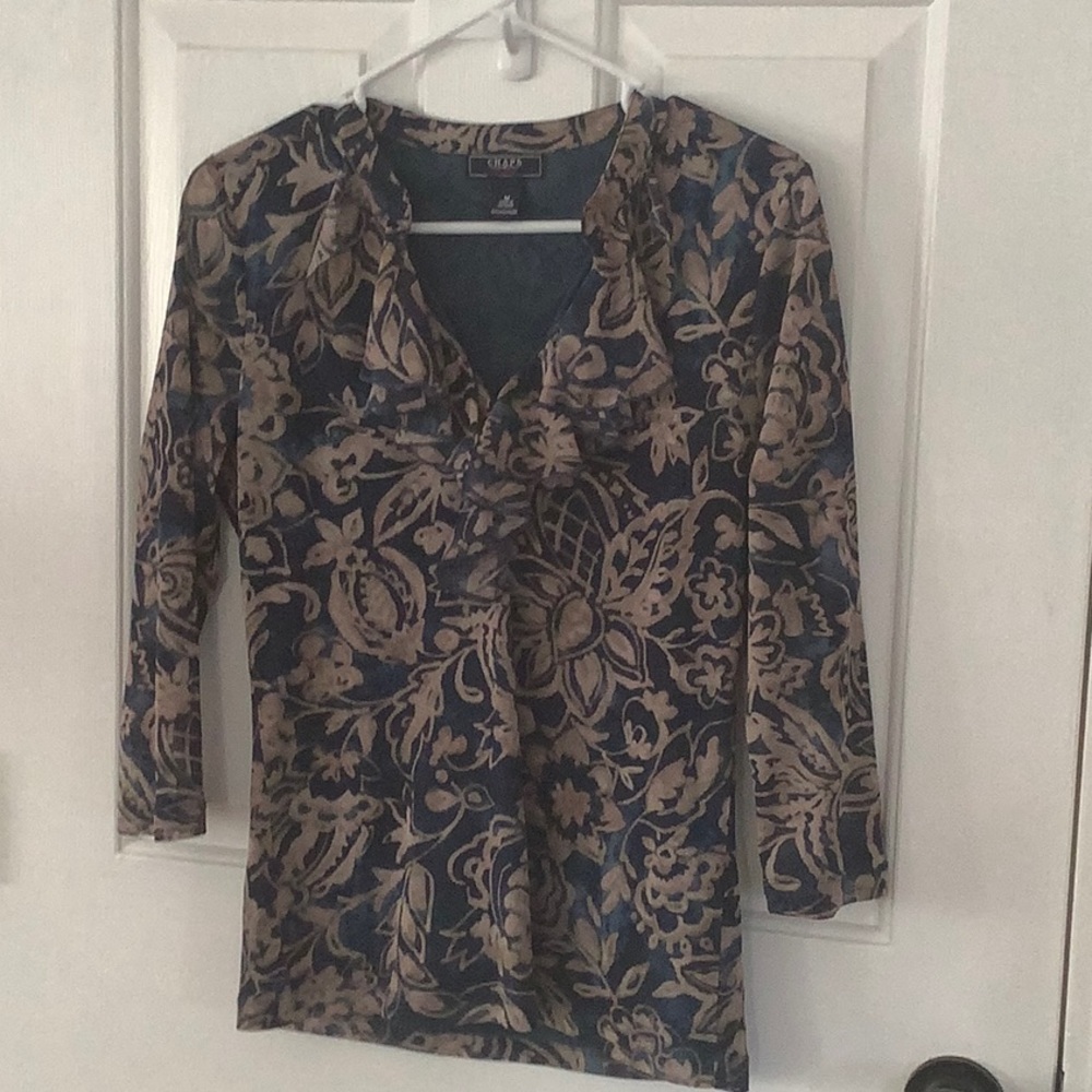 Chaps Blouse Medium Blouse